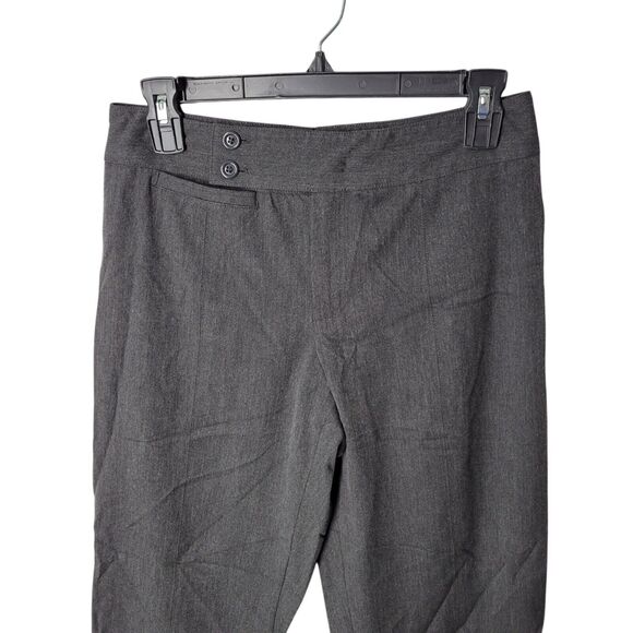 Nine West Womens Size 28? Petite Gray Solid Dress Pants - Picture 8 of 10